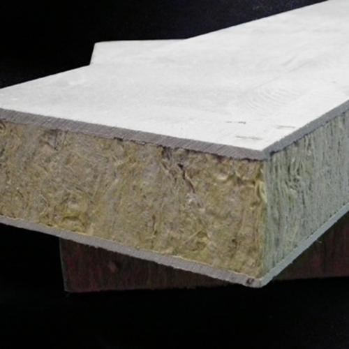 翰图 岩棉复合板是彩色钢板为面层岩棉防火阻燃的保温材料作芯.